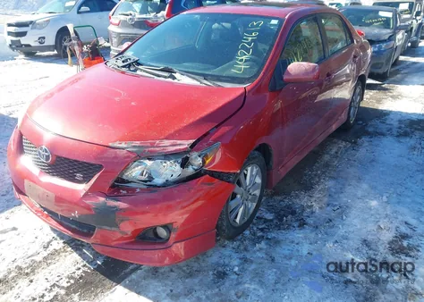 2010 Toyota Corolla S из США, поврежденный, VIN 1NXBU4EE7AZ370909